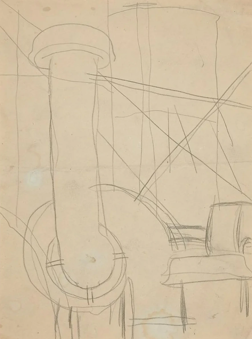 Study for Pacquebot Paris