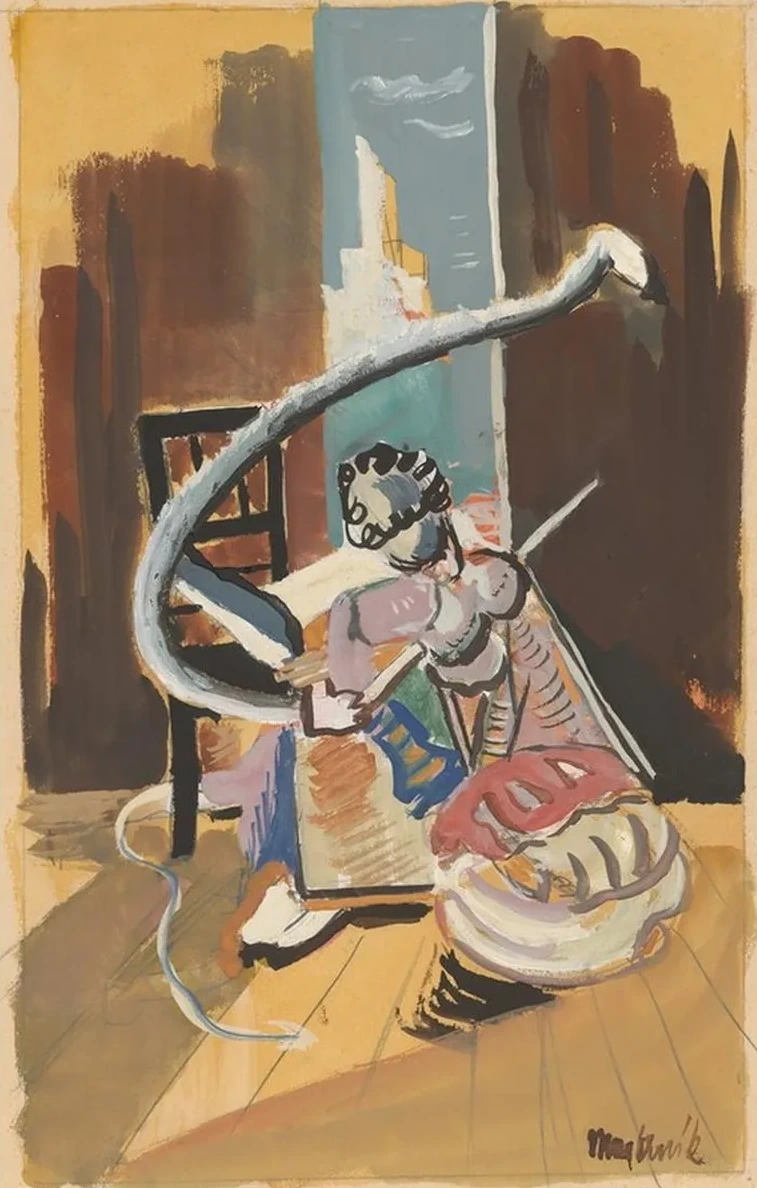 Study for Painting in a Circus Setting