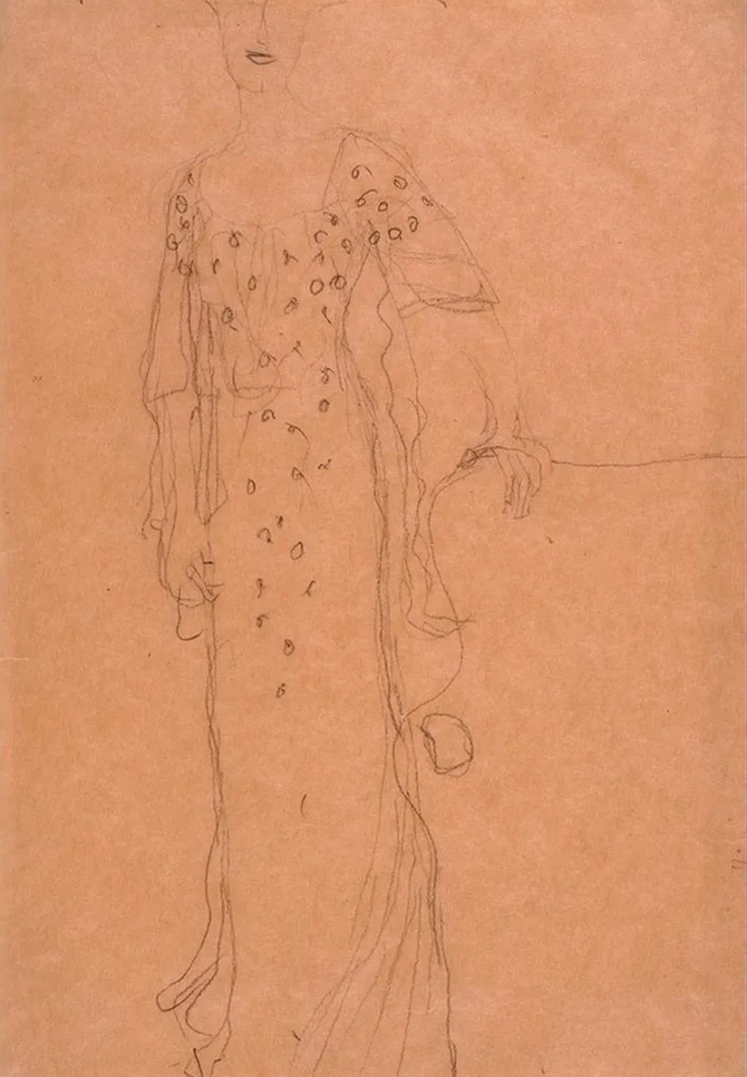 Study for Portrait of Adele Bloch - Bauer I