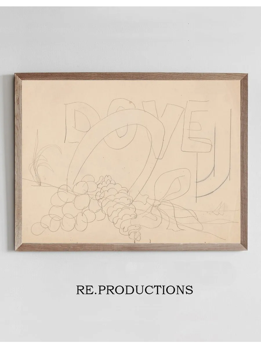 Study for Poster Portrait Dove