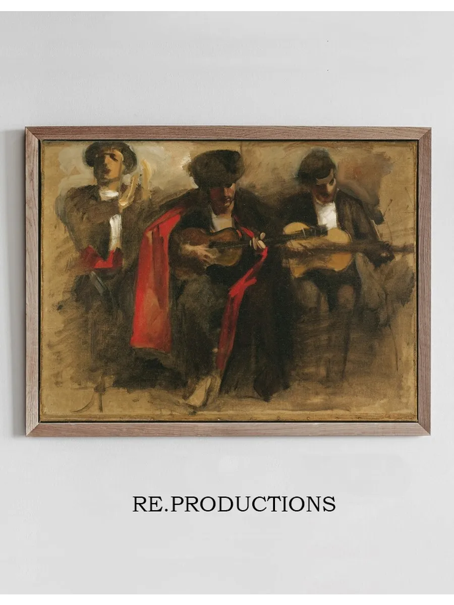 Study for Seated Musicians for El Jaleo