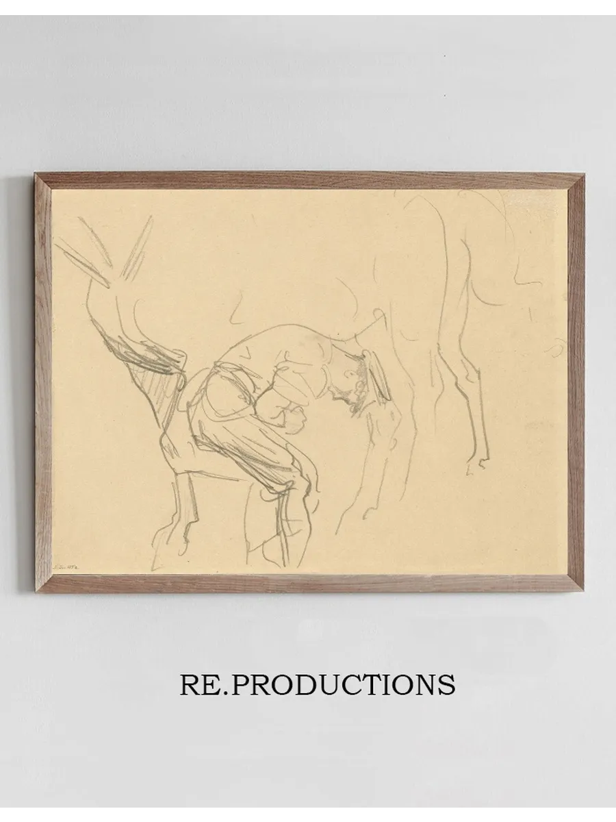 Study for Shoeing Calvary Horses at the Front