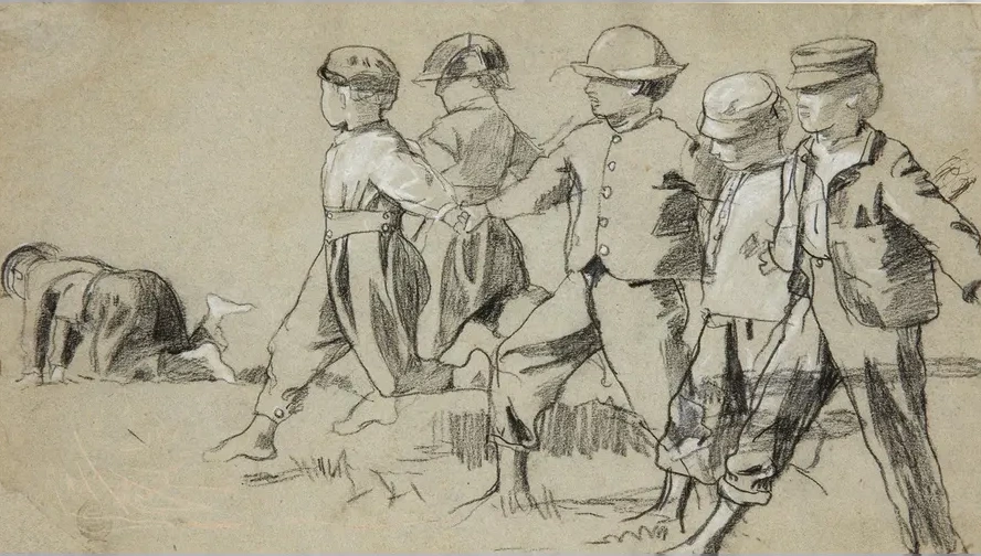 Study for Snap the Whip