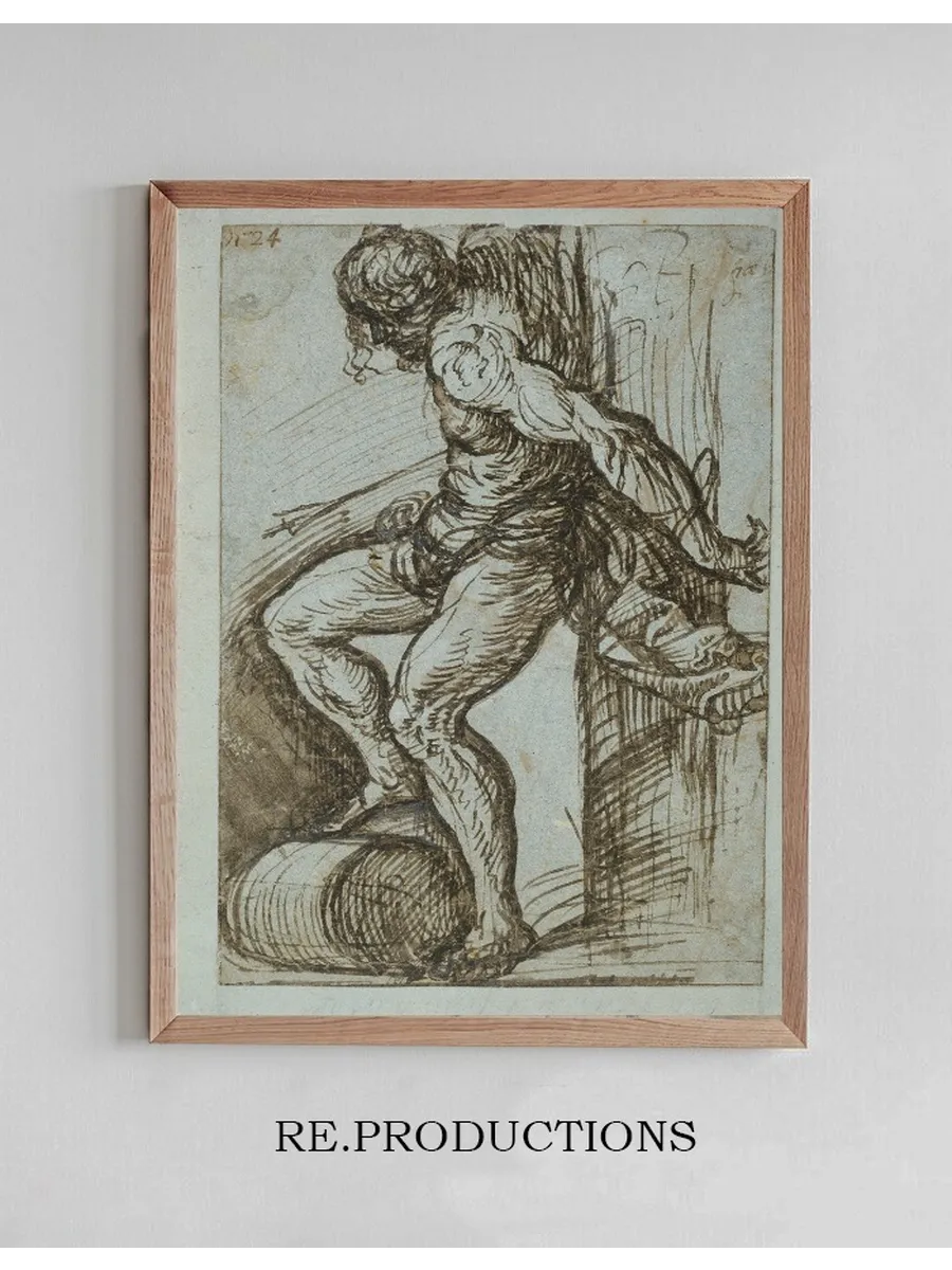Study for St. Sebastian in the high altar of SS. Nazarro e Celso, Brescia