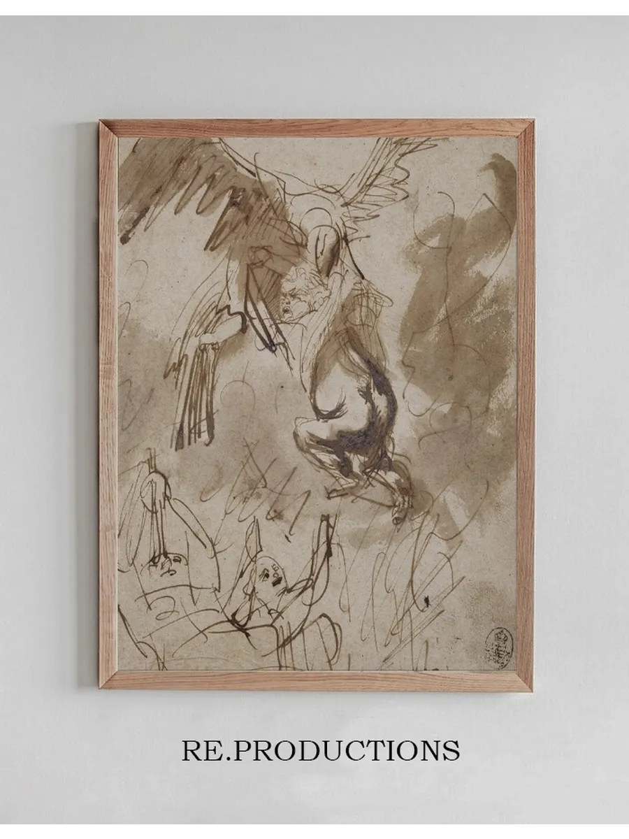 Study for The Abduction of Ganymede