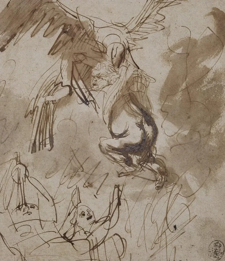 Study for The Abduction of Ganymede