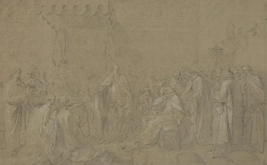 Study for The Death of the Earl of Chatham