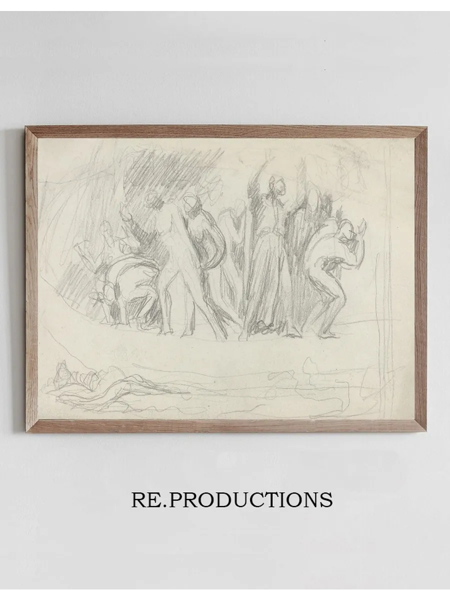 Study for The Deluge