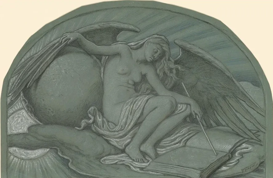 Study for The Eclipse of the Sun by the Moon