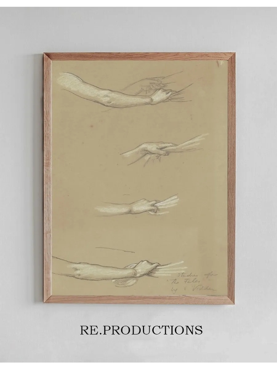 Study for The Fates Gathering in the Stars