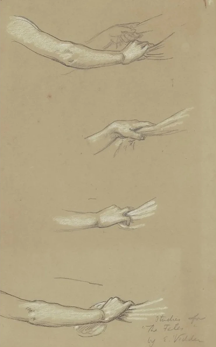 Study for The Fates Gathering in the Stars