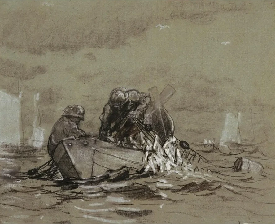 Study for The Herring Net