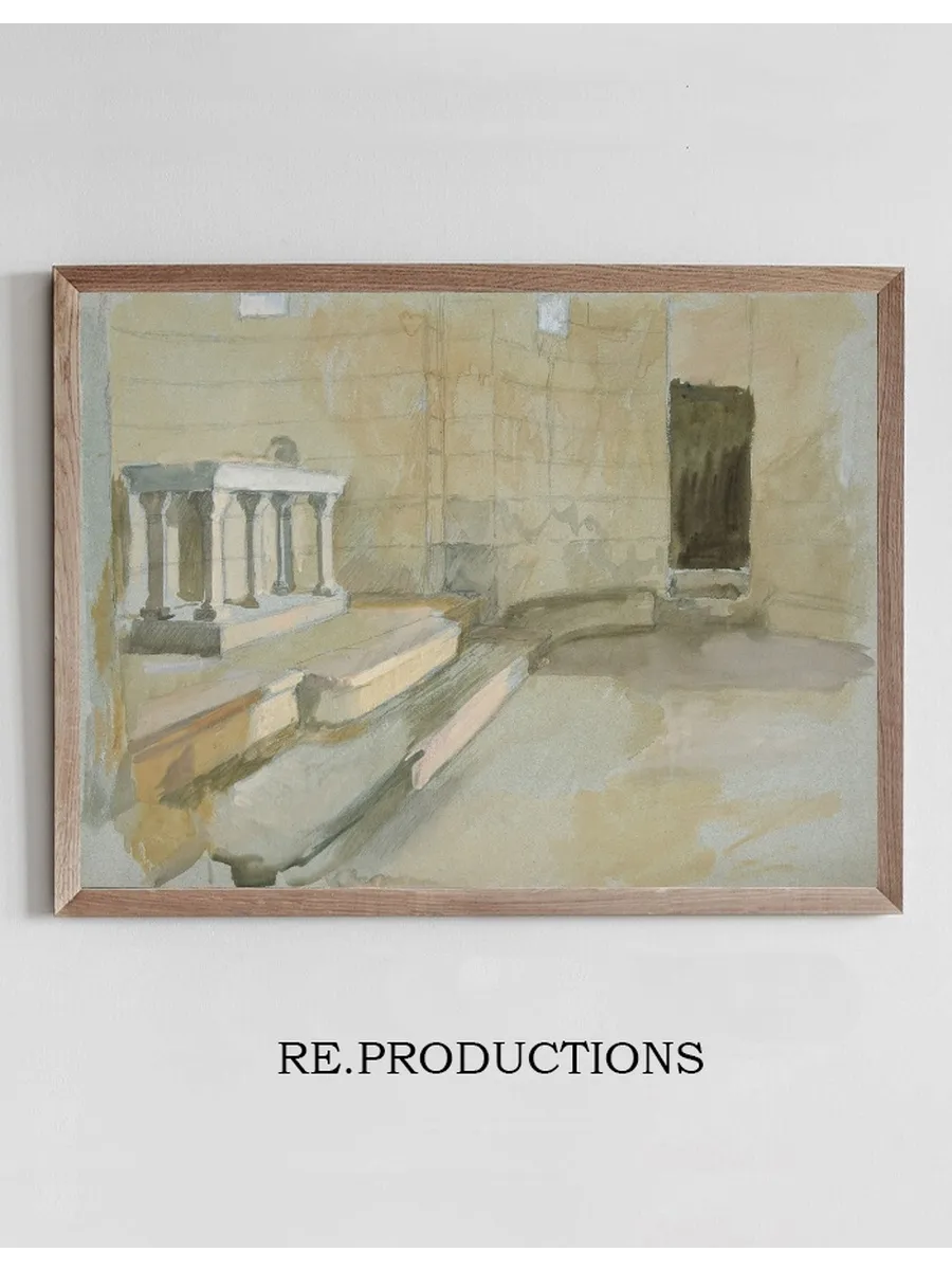 Study for the Quest of the Holy Grail (series of Fifteen Paintings for the Boston Public Library, Completed in