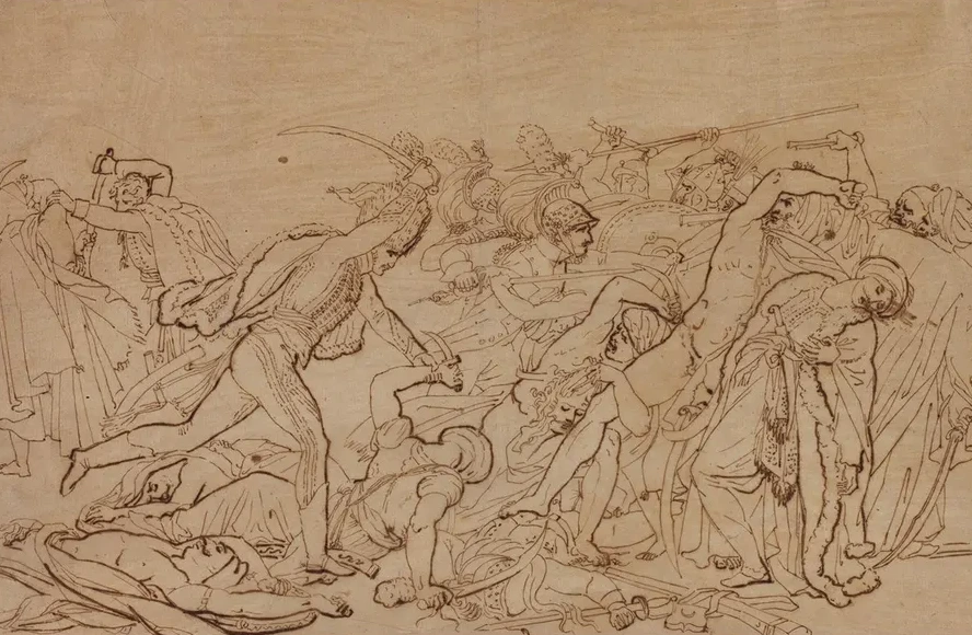 Study for The Revolt of Cairo