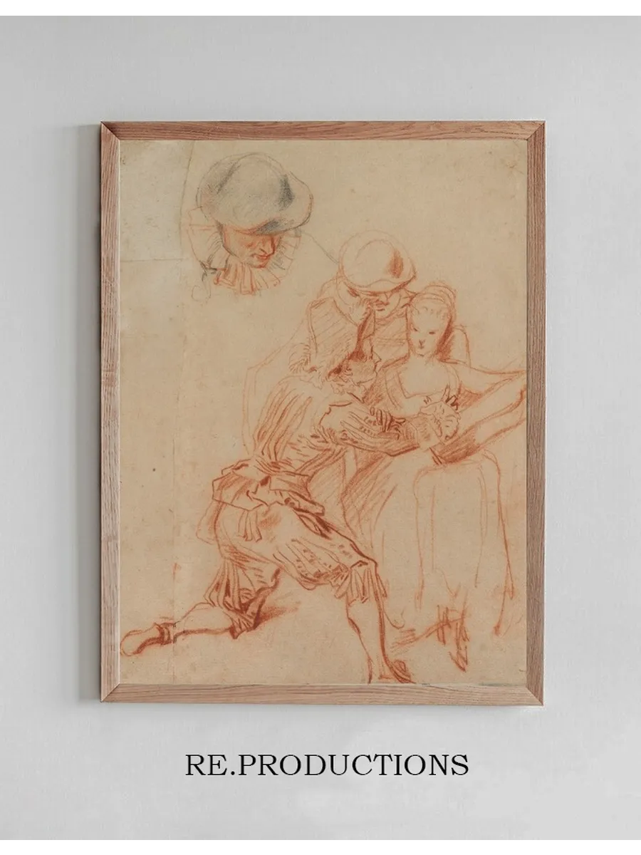 Study for The Romancer (Le Conteur)