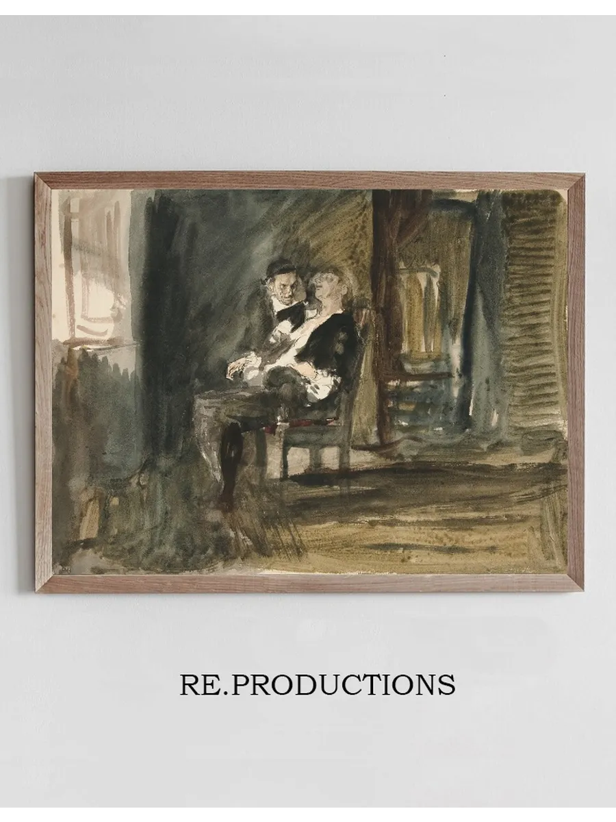 Study for the Scarlet Letter (oilpainting)