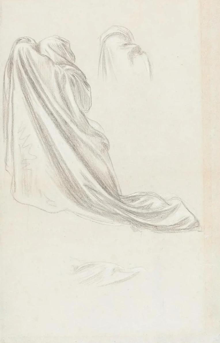 Study for The Wise and Foolish Virgins