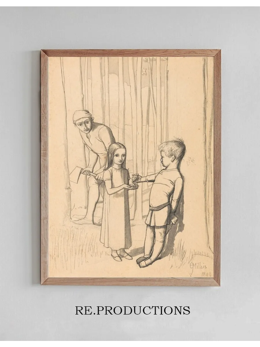 Study for The Woodman's Daughter