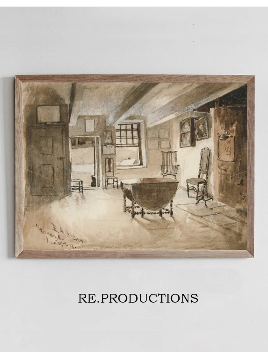 Study for Washington's Headquarters at Newburgh, New York