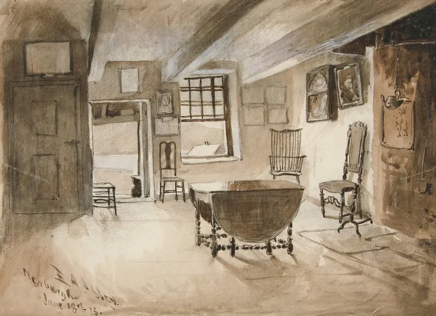 Study for Washington's Headquarters at Newburgh, New York