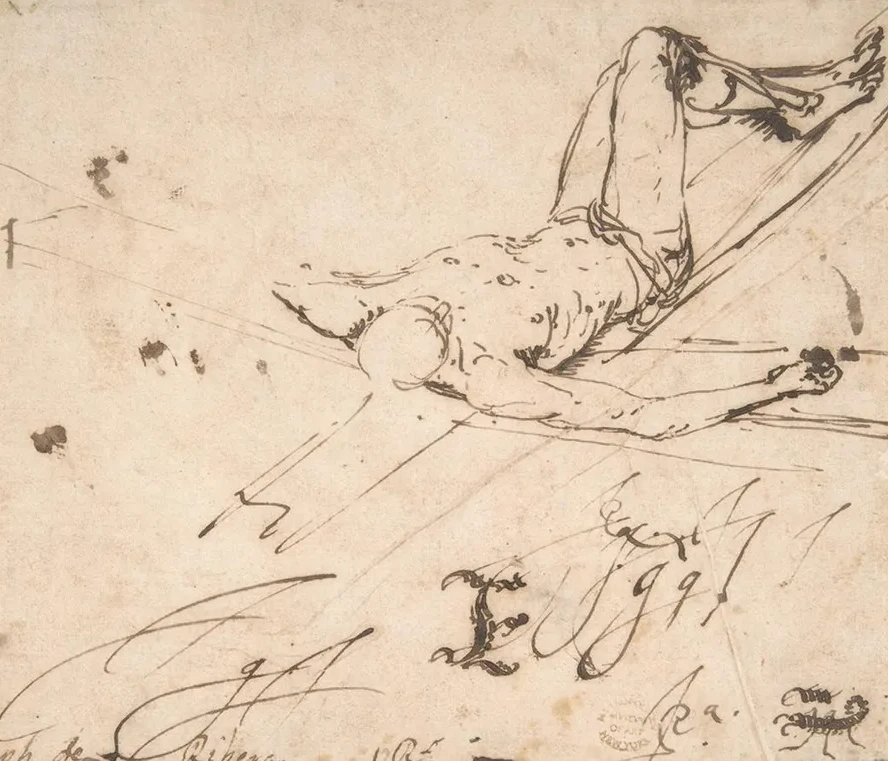 Study for a Crucifixion of St. Peter
