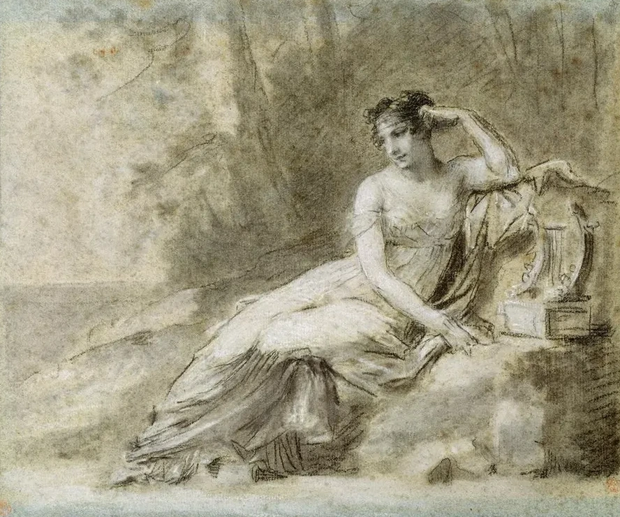Study for a Portrait of Empress Jos Phine