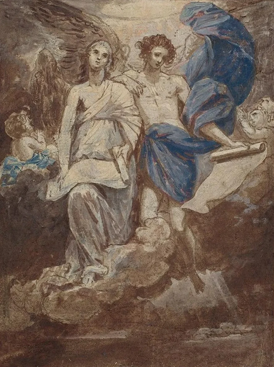 Study for a Painting of the Angels Appearing to the Shepherds, 1774