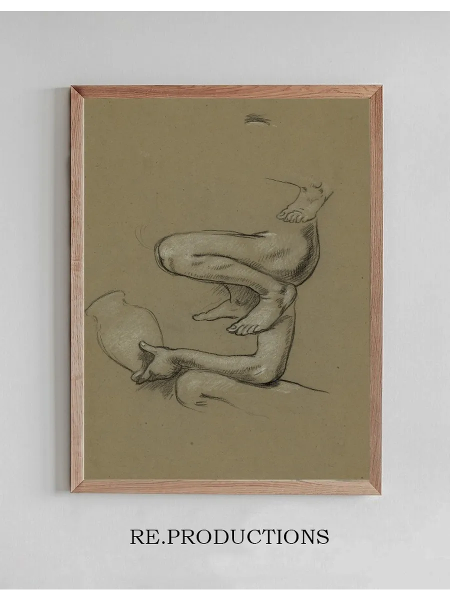 Study for Figure of Arts in the Mural Peace and Prosperity, No. 1