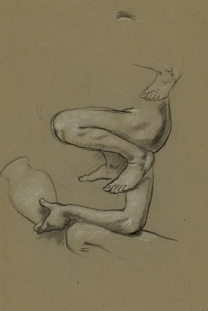 Study for Figure of Arts in the Mural Peace and Prosperity, No. 1