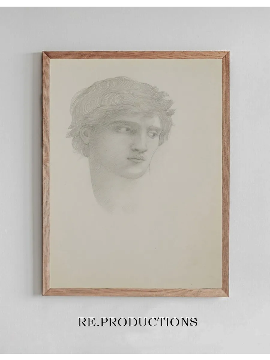 Study for Head of Perseus in the Rock of Doom