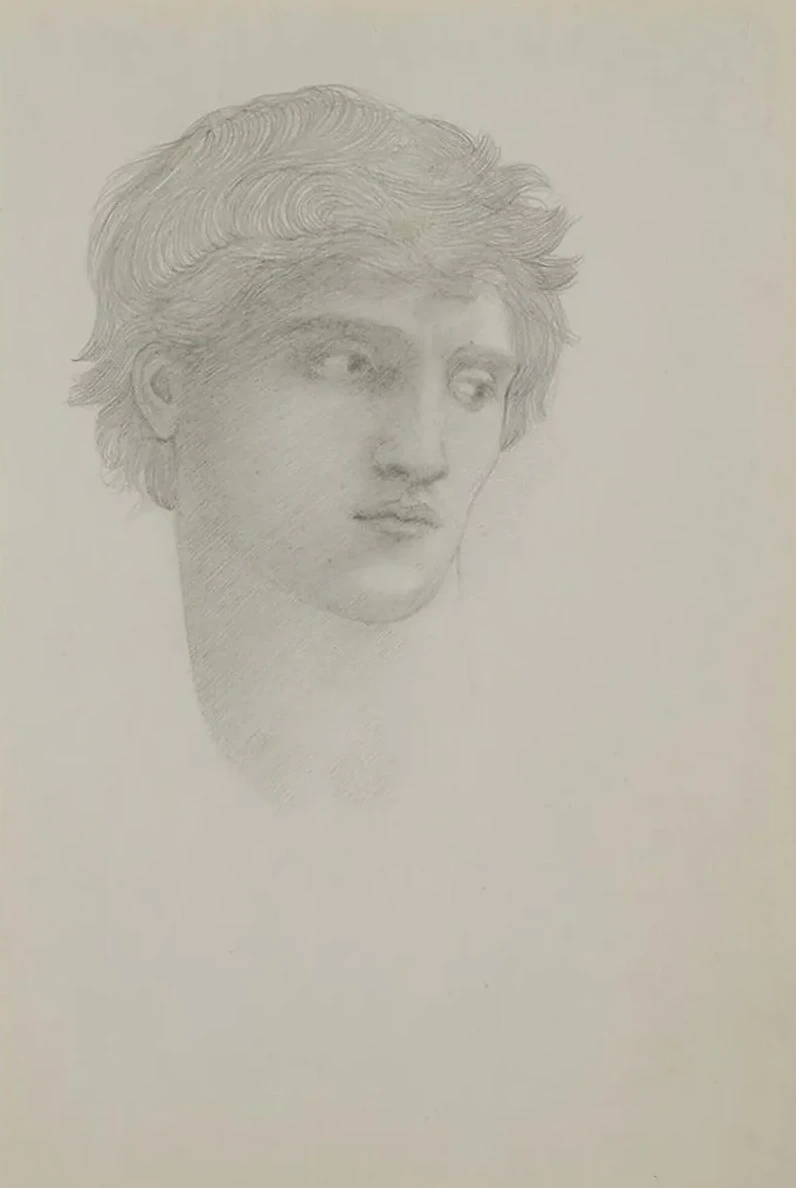 Study for Head of Perseus in the Rock of Doom