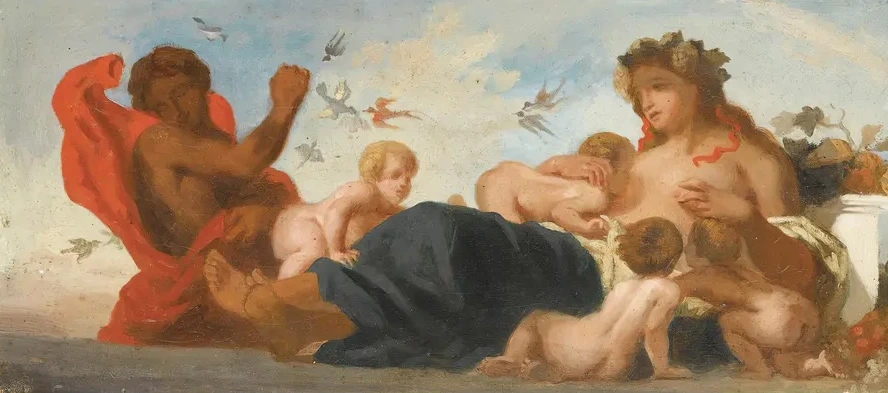 Study for L Agriculture in the King Salon