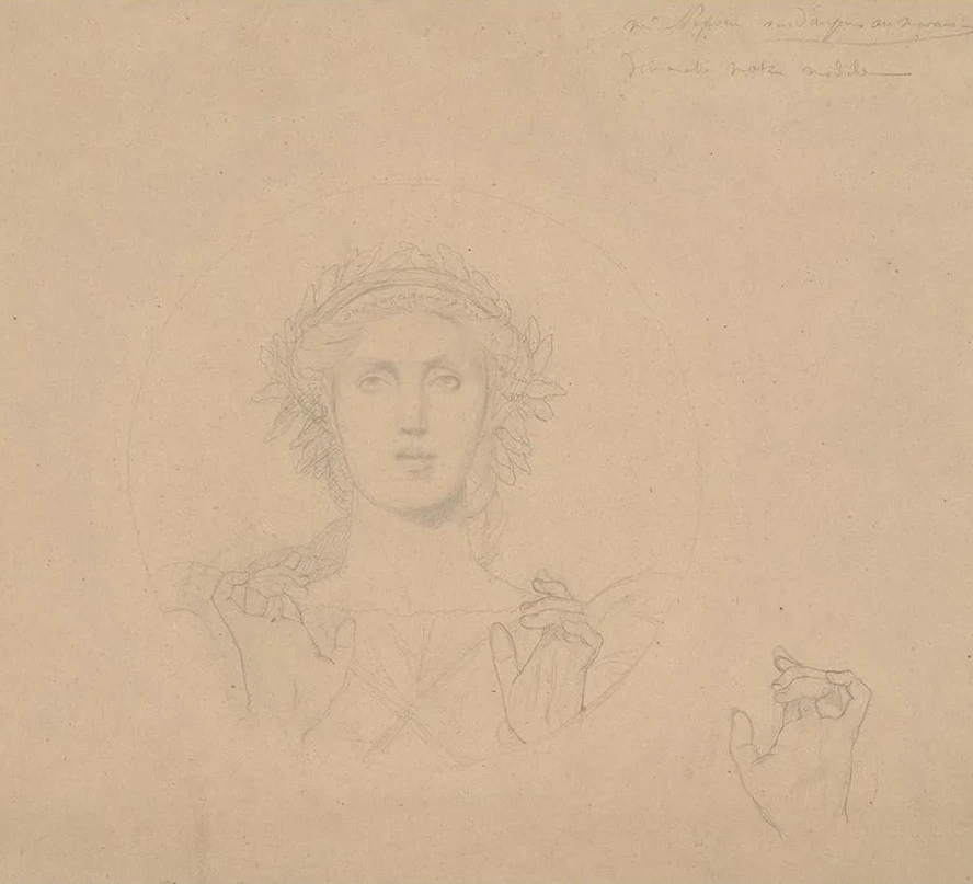 Study for the Allegorical Figure of Art