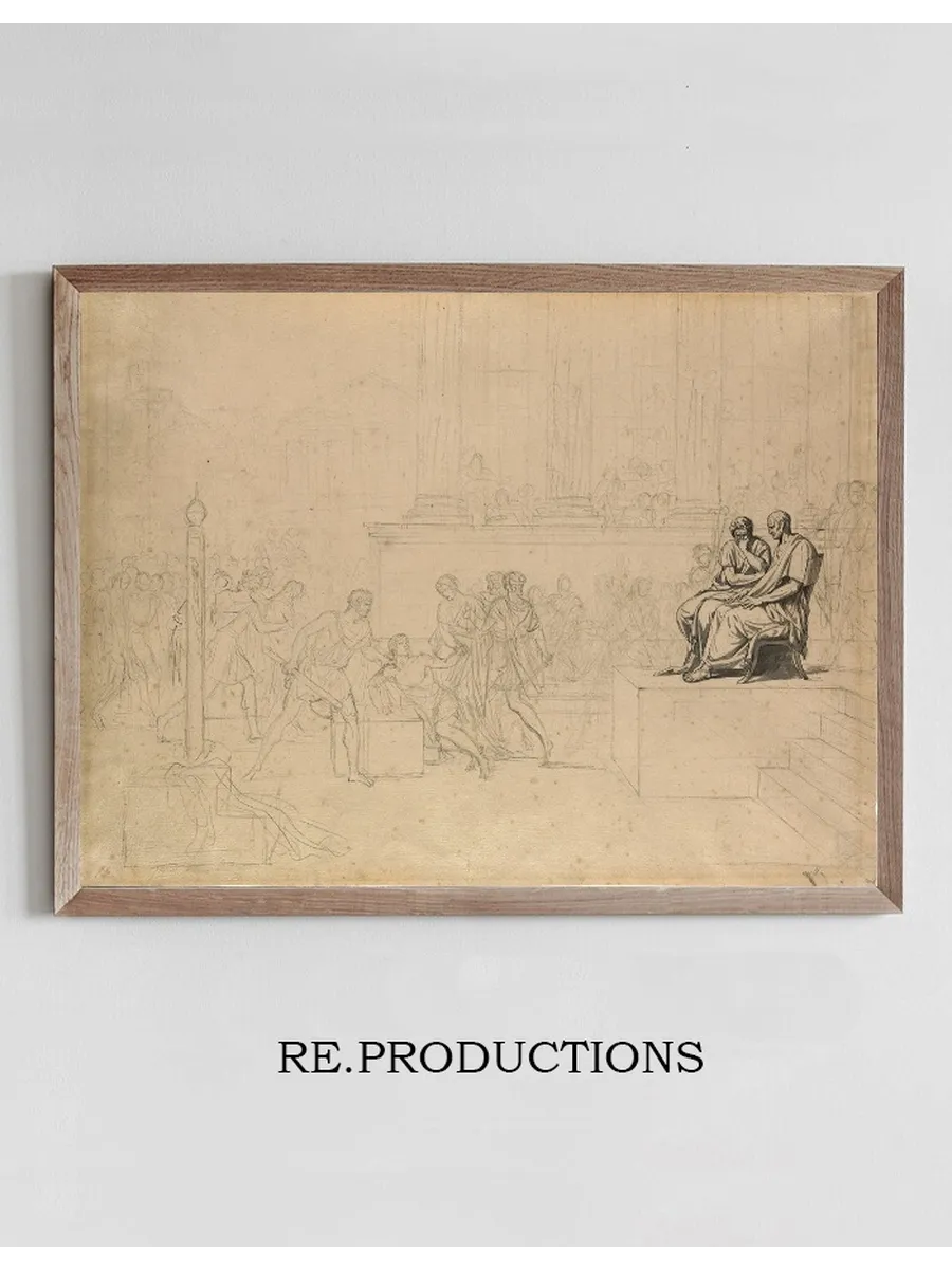 Study for the Execution of the Sons of Brutus