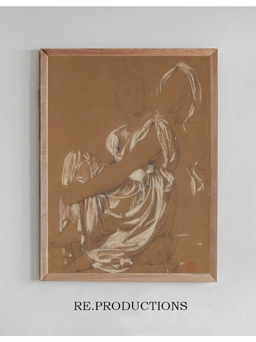 Study for the Figure of the Iliad in the Apotheosis of Homer