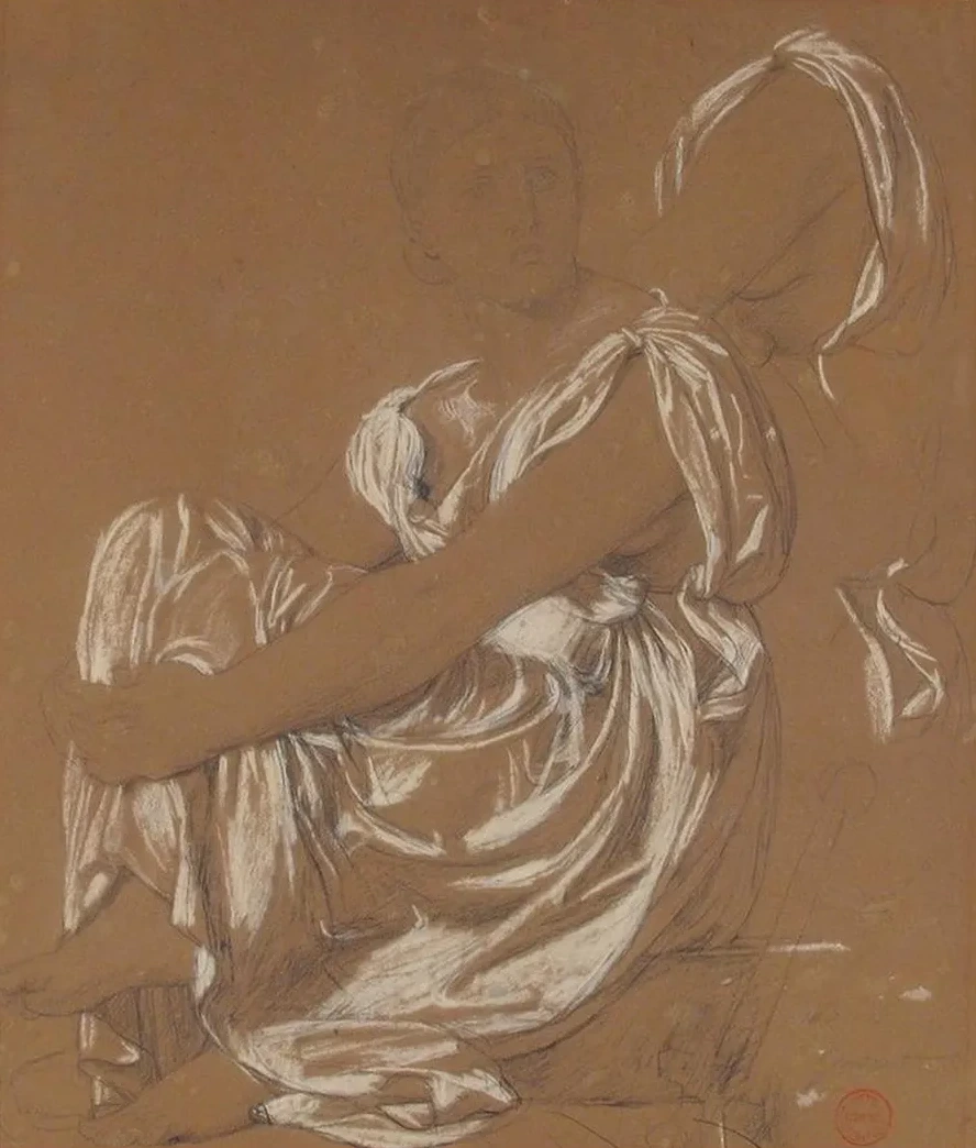 Study for the Figure of the Iliad in the Apotheosis of Homer