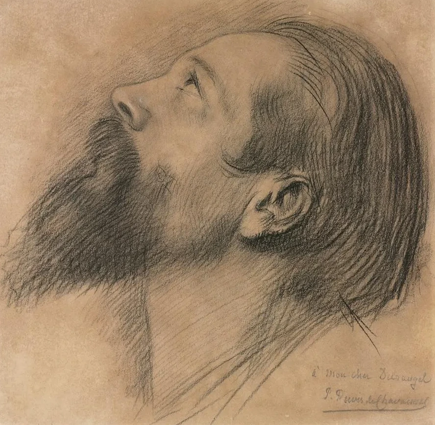 Study for the Frieze of Sainte Genevi Ve