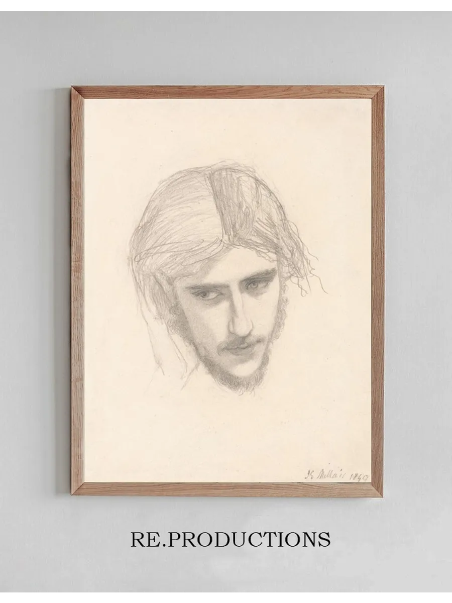 Study for the Head of Ferdinand in Ferdinand Lured by Ariel