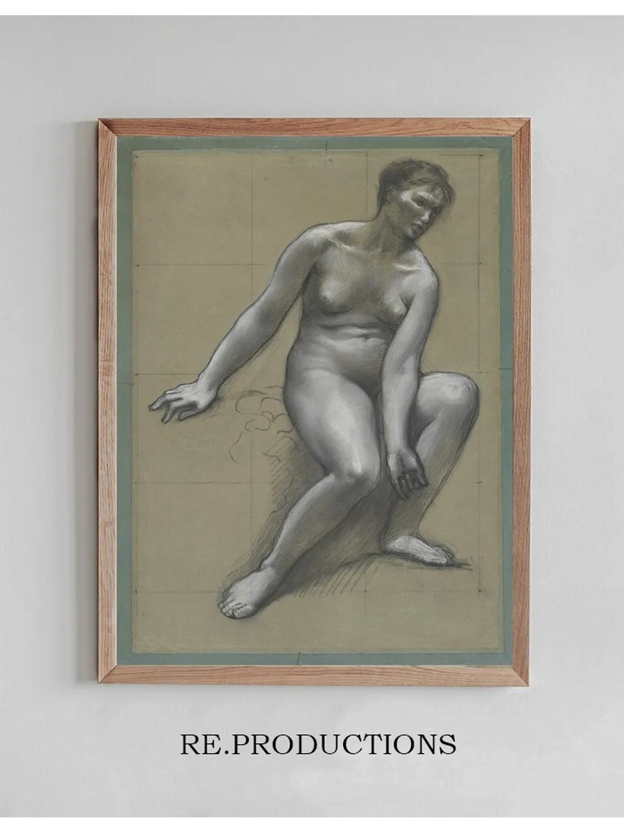 Study for the Mother in The Fisherman's Family