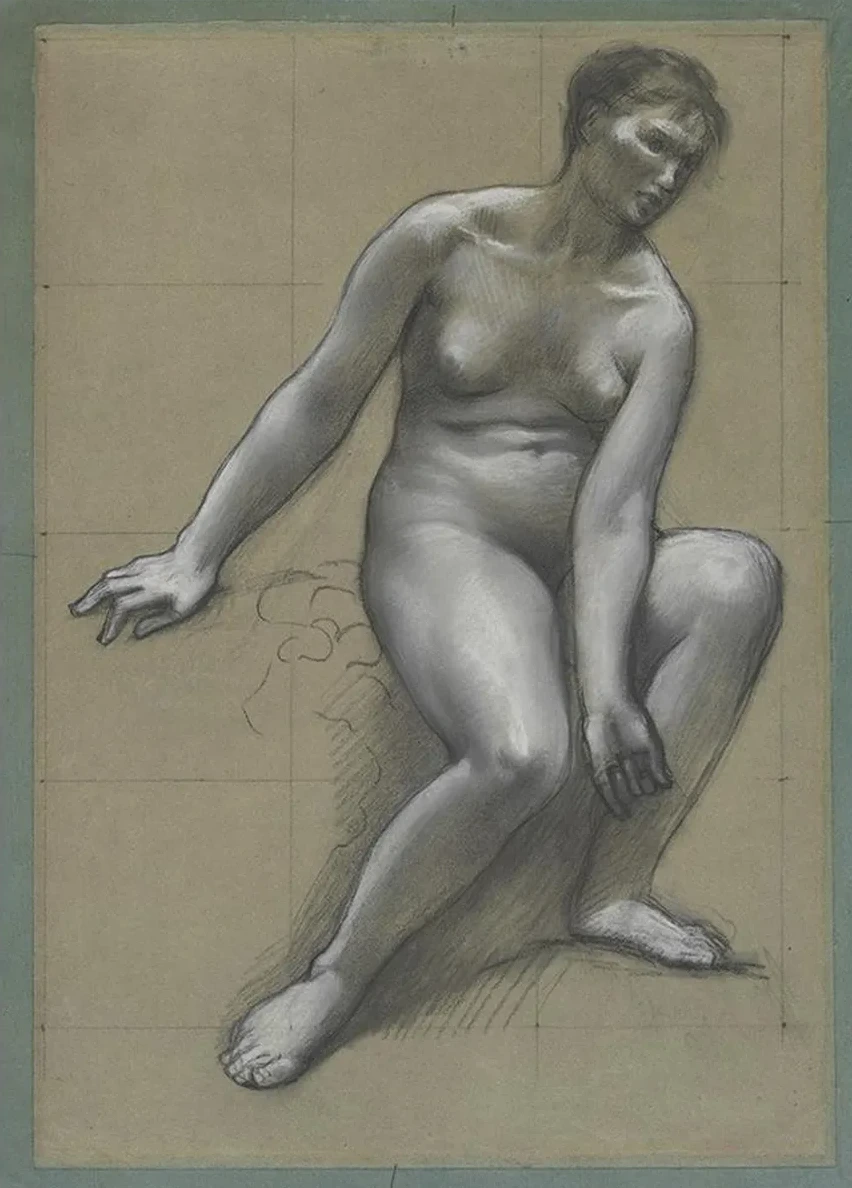 Study for the Mother in The Fisherman's Family