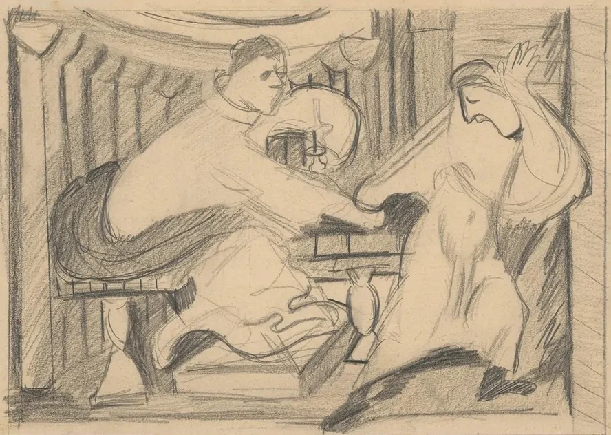Study for the Painting Seduction