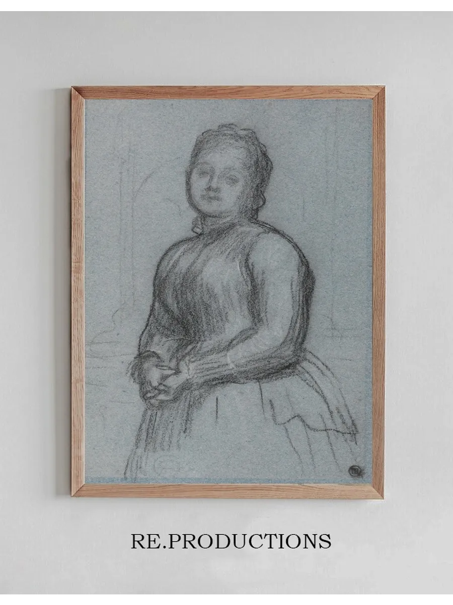 Study for the Portrait of Hannah, Countess of Roseberry