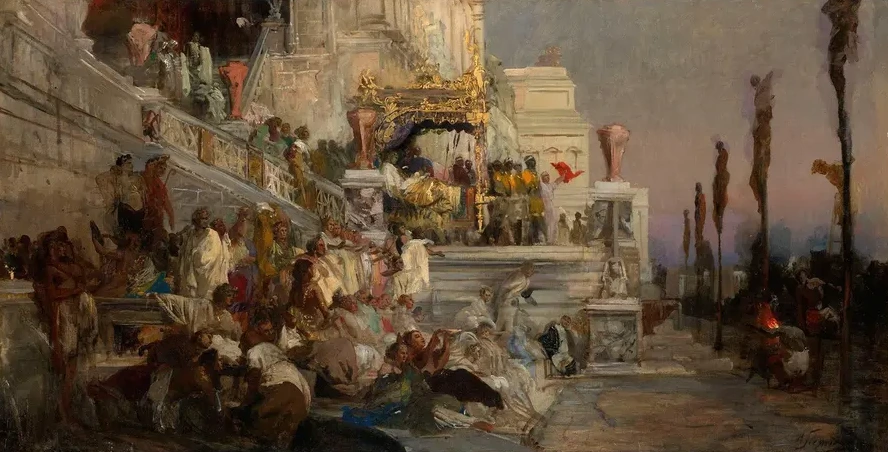 Study for the Torches of Nero