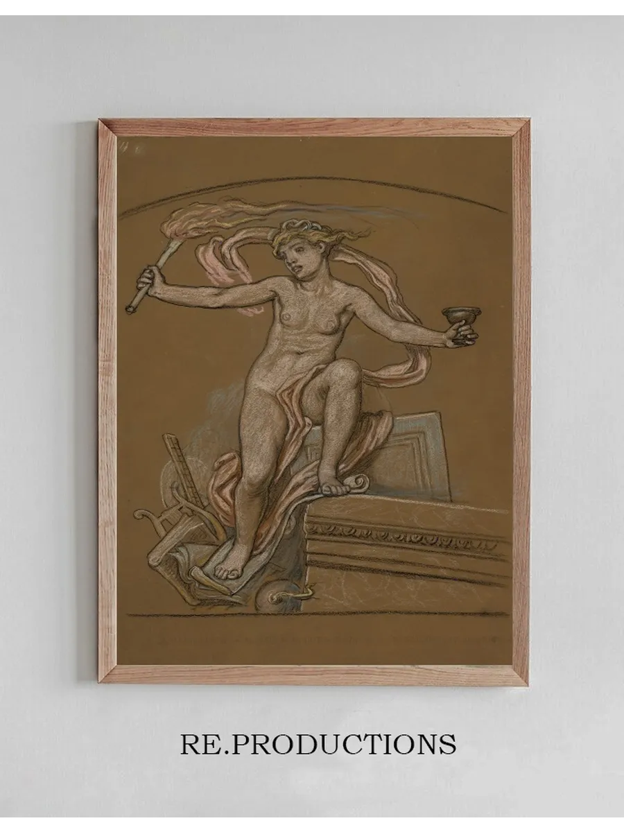 Study for the Central Figure of Anarchy
