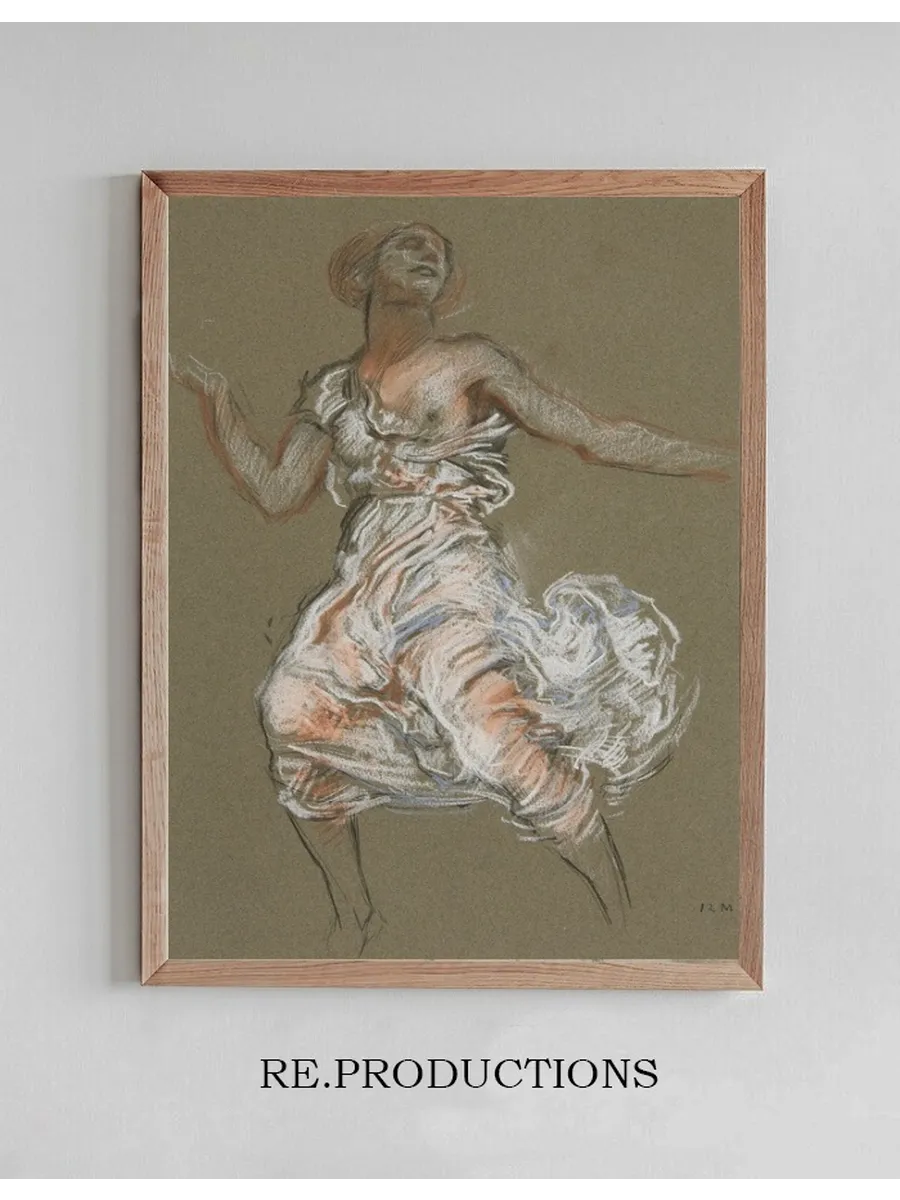 Study for the Figure of 12 Noon in the Hours Ceiling Mural, House Chamber, Pennsylvania State Capitol Atharris