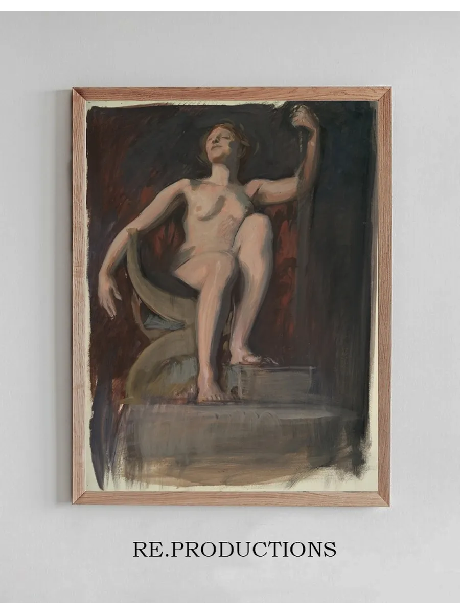 Study for the Figure of the Genius of Pennsylvania in