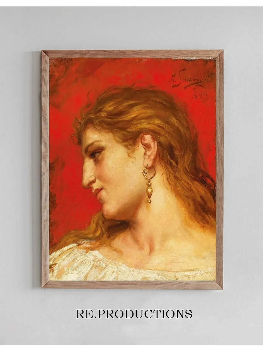 Study for the Painting Phryne at the Festival of Poseidon in Eleusis