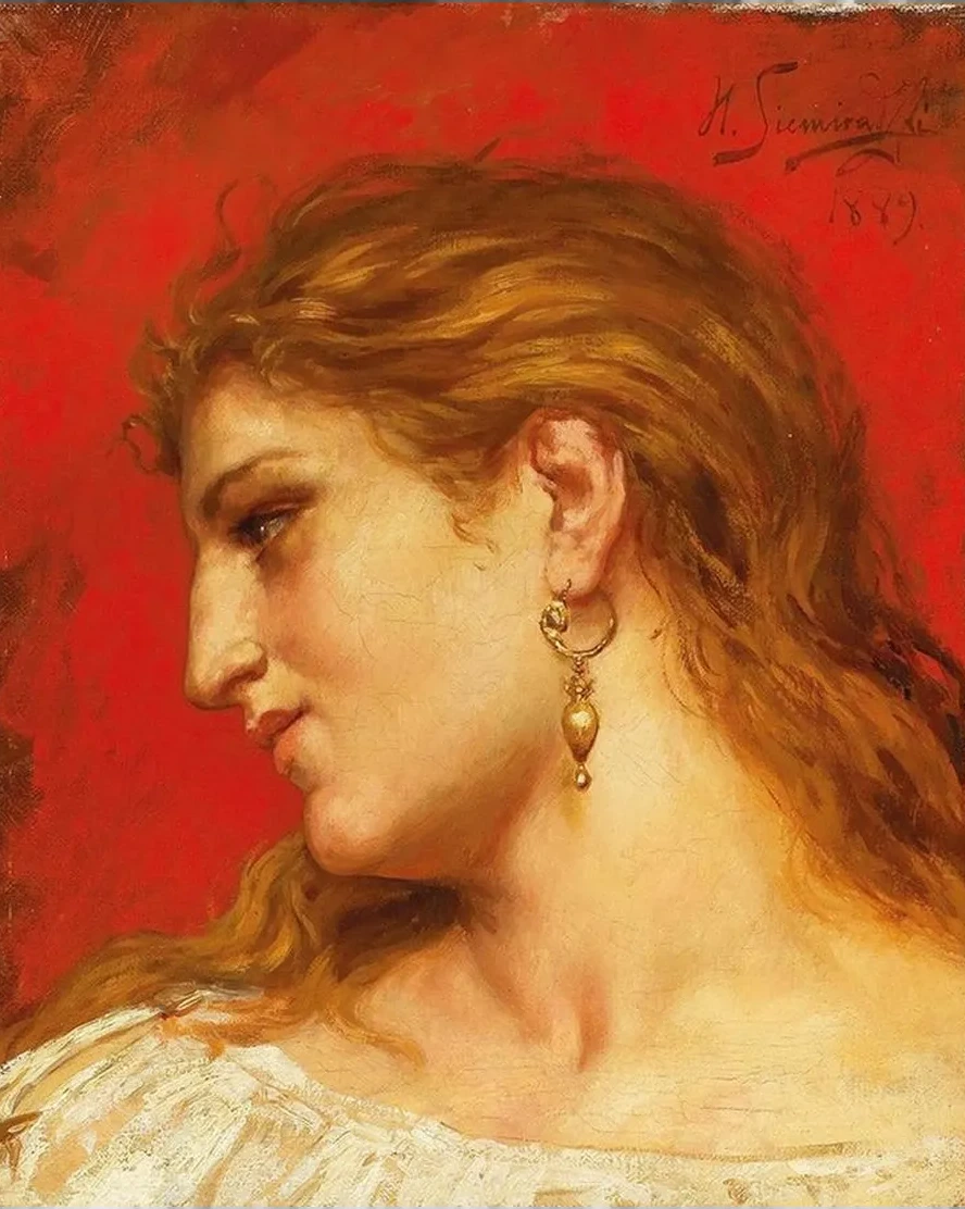 Study for the Painting Phryne at the Festival of Poseidon in Eleusis