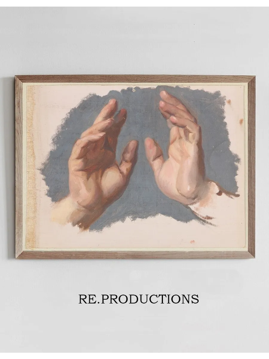 Study of Both Hands of the Bishop for the Painting The Oath of Queen Jadwiga
