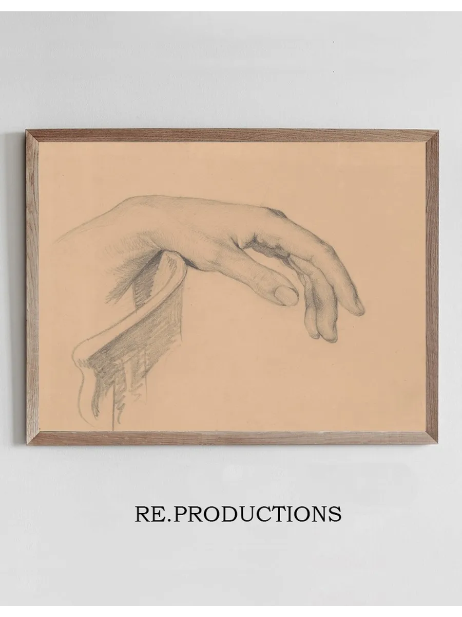Study of Christ's Left Hand to the Painting Entombment